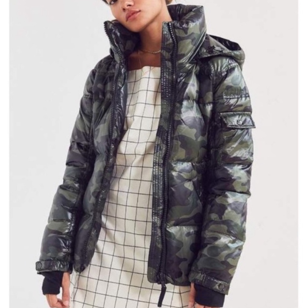 Urban Outfitters x S13 Kylie Camo Puffer Jacket